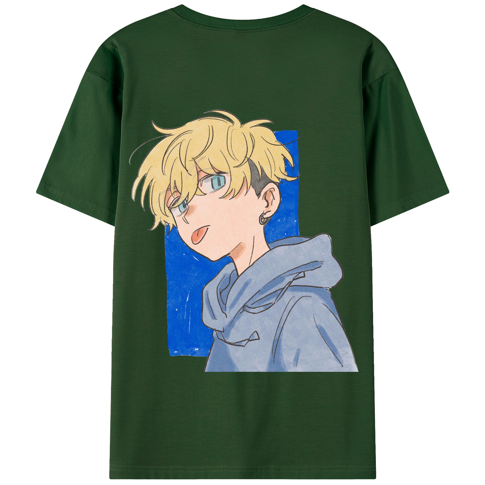 （画像用） 東京リベンジャーズ Tokyo Revengers 綿100％半袖Tシャツ（背面プリント）